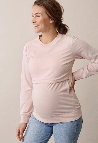 Umstands- und Stillpullover B. warmer Sweatshirt von boob von Boob