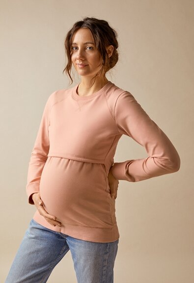 Umstands- und Stillpullover B. warmer Sweatshirt von boob von Boob