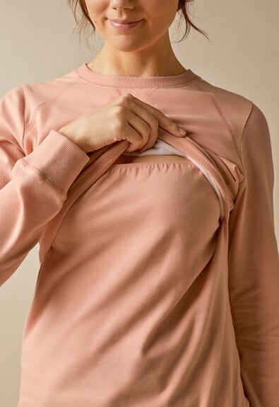 Umstands- und Stillpullover B. warmer Sweatshirt von boob von Boob