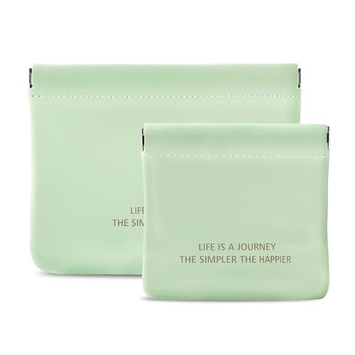Boobeen 2 Pcs kleine Make-up-Taschen für Geldbeutel, Pocket Cosmetic Bags, Squeeze Top Pocket Makeup Bag No Zipper Makeup Pouch für Frauen wasserdicht Travel Storage Pouch Boobeen 2 Pcs kleine Make-up-Taschen für Geldbeutel, Pocket Cosmetic Bags, Squeeze Top Pocket Makeup Bag No Zipper Makeup Pouch für Frauen wasserdicht Travel Storage Pouch von Boobeen