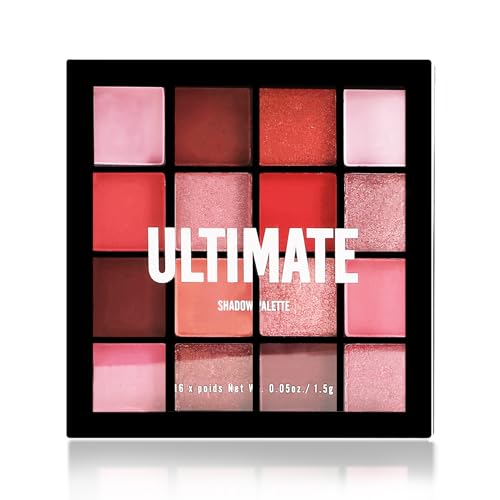 Boobeen Bunte Lidschattenpalette Makeup-16 Farben, matter und glitzernder Lidschatten, leuchtende Lidschattenpaletten, mischbar, einfach, um dramatische Glamour Looks zu kreieren von Boobeen