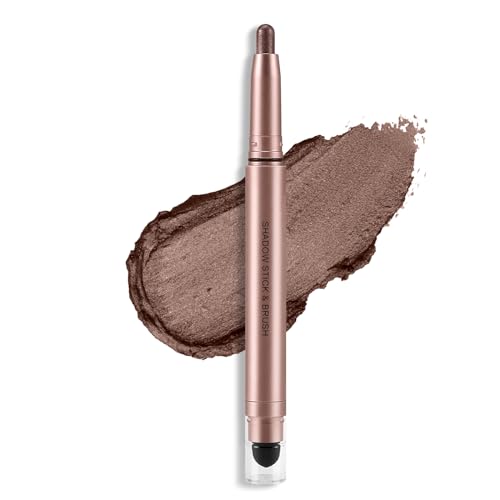 Boobeen Cremelidschatten Stick Pigmentiert, Matte Shimmer Eyeshadow Pencil mit Applikator Schwamm, Blendable Shadow Stick, Build up Glamorous Eye Makeup von Boobeen