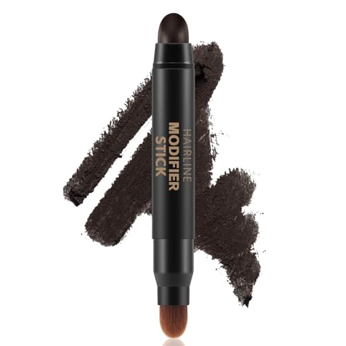 Boobeen Dual Ended Gray Away Root Touch Up Stick, lang anhaltende Grauhaarabdeckung für Männer und Frauen, temporärer Abdeckstift für dünnes Haar von Boobeen