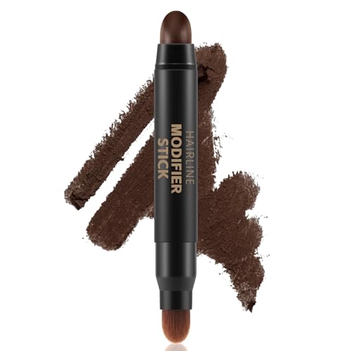 Boobeen Dual Ended Gray Away Root Touch Up Stick, lang anhaltende Grauhaarabdeckung für Männer und Frauen, temporärer Abdeckstift für dünnes Haar von Boobeen