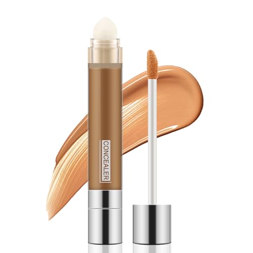 Boobeen Dual Ended Liquid Concealer Stick für Frauen, Natural Eye Concealer für dunkle Augenringe, Long Lasting Foundation mit Full Coverage Makeup von Boobeen