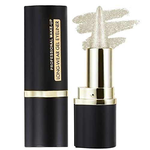 Boobeen Eyeliner Gel Makeup Schwarzer Eyeliner Stift Wasserfester matter Eyeliner-Stift Schnell trocknender Eyeliner Gel Stick Augen-Makeup Langanhaltend von Boobeen