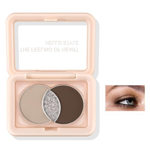 Boobeen Eyeshadow Palette-Ultra Pigmentierte Matte & Shimmer & Sparkle, Lang anhaltende Blendable Eyeshadow Powder Palette Makeup von Boobeen