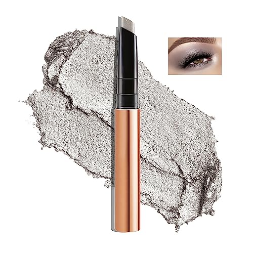 Boobeen Glitter Eyeshadow Stick, Cream Highlighter Shimmer Eye Brightener Pen für Frauen, wasserfester Lidschatten-Stift für einen mehrdimensionalen Augen-Look von Boobeen