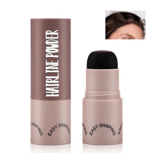 Boobeen Haar Puder Stick, Haaransatz Schatten Stick, Graues Haar Wurzel Cover Up Powder, Instantly Haar Farbe Concealer für Frauen mit dünner werdendem Haar von Boobeen