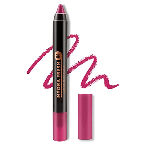 Boobeen Matte Lip Crayon Lipstik Pencil Velvety Creamy Matte Lip Liner Full Coverage High Pigment Waterproof Long Lasting Lipstick for Women, Matte Lip Color with Smooth Finish von Boobeen