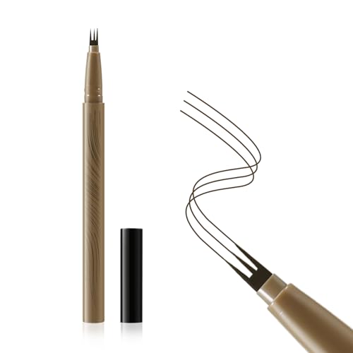 Boobeen Mikro-Augenbrauenstift Makeup, wasserfester flüssiger Augenbrauenstift mit 3 Gabeln, erzeugt langanhaltenden natürlichen Eyeliner Boobeen Mikro-Augenbrauenstift Makeup, wasserfester flüssiger Augenbrauenstift mit 3 Gabeln, erzeugt langanhaltenden natürlichen Eyeliner von Boobeen
