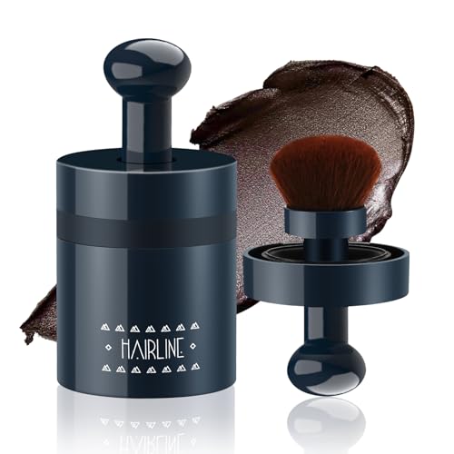 Boobeen Root Touch Up Hair Color Shadow Powder, Instantly Gray Hair Cover Up Hairline Powder für Frauen, Waterproof and Sweatproof Grey Coverage Root Touch Up, Hairline Concealer von Boobeen