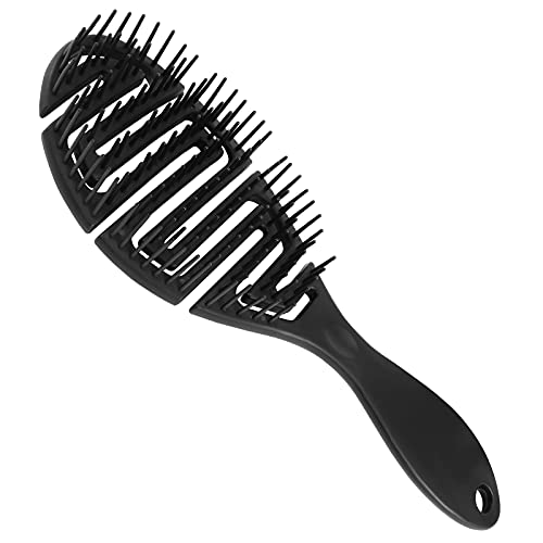 Boobeen Wet Brush Haarbürste – Weiche Massagebürste Leichtes Gleiten durch Verwicklungen Hilft schnell trockenes Haar für nasse oder trockene Männer und Frauen Langes lockiges dickes Haar von Boobeen
