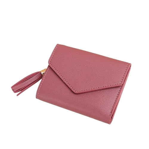 BooeDareno Modische Damen-Geldbörse, einfacher Reißverschluss, schwarz, weiß, grau, rot, langer Abschnitt, Clutch, Geldbörse, weiches PU-Leder, Geldtasche, Dunkelrosa2, Einheitsgröße BooeDareno Modische Damen-Geldbörse, einfacher Reißverschluss, schwarz, weiß, grau, rot, langer Abschnitt, Clutch, Geldbörse, weiches PU-Leder, Geldtasche, Dunkelrosa2, Einheitsgröße von BooeDareno