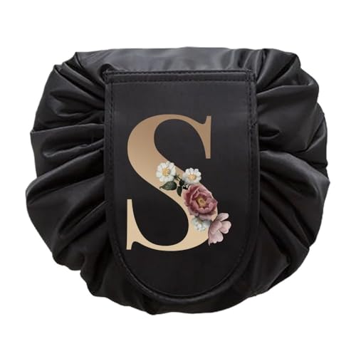 Damen Kulturbeutel mit Kordelzug Reiseorganizer Aufbewahrungstasche Schultertasche Kosmetiktasche große Kapazität Kosmetiktasche Kosmetiktasche Gold Serie, 9 Gold S, Jeden rozmiar Damen Kulturbeutel mit Kordelzug Reiseorganizer Aufbewahrungstasche Schultertasche Kosmetiktasche große Kapazität Kosmetiktasche Kosmetiktasche Gold Serie, 9 Gold S, Jeden rozmiar von BooeDareno