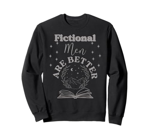 Spicy Bookish Merch Romance Books Fiktive Männer-Märchen Sweatshirt Spicy Bookish Merch Romance Books Fiktive Männer-Märchen Sweatshirt von Book Lover Gifts Morally Grey