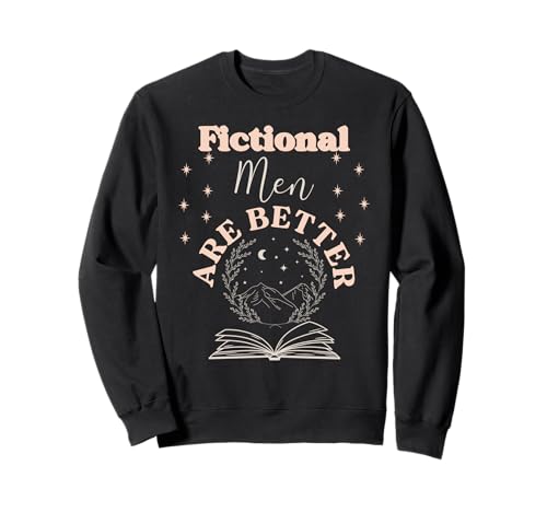 Fiktive Bücher für Männer, Merch, Liebesromane, Würzige Märchen Sweatshirt von Book Lover Gifts Women