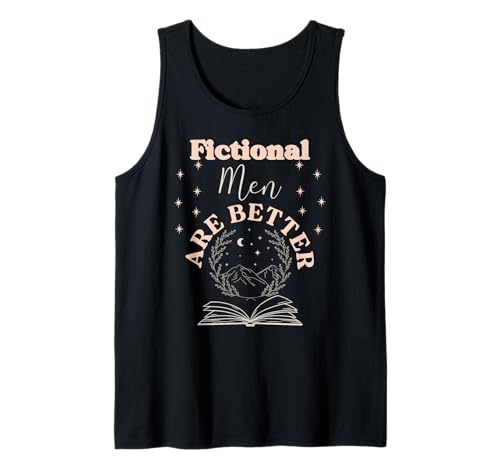 Fiktive Bücher für Männer, Merch, Liebesromane, Würzige Märchen Tank Top von Book Lover Gifts Women