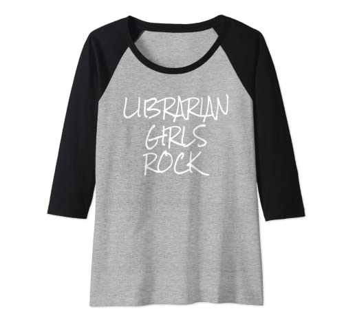 Damen Booklover Librarian Girls Rock Reading Bücherwurm Bibliophile Raglan Damen Booklover Librarian Girls Rock Reading Bücherwurm Bibliophile Raglan von Book Lover Merch Book Nerd Library Girls Rock