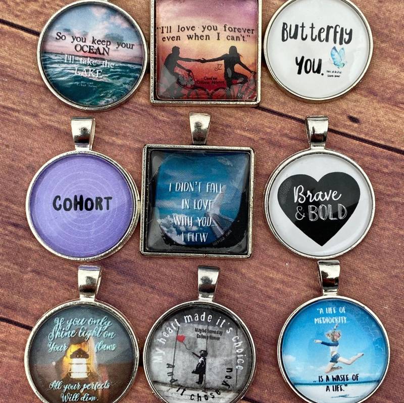 Colleen Hoover Inspiriert von BookWordsJewelryShop