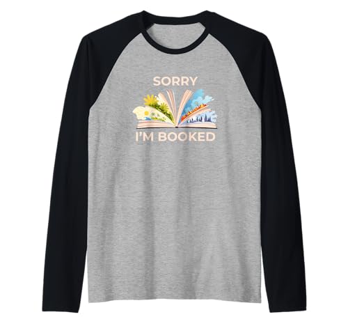 Leider Bin ich für Four Seasons Funny Book Girl gebucht Raglan Leider Bin ich für Four Seasons Funny Book Girl gebucht Raglan von Bookish Bookworm