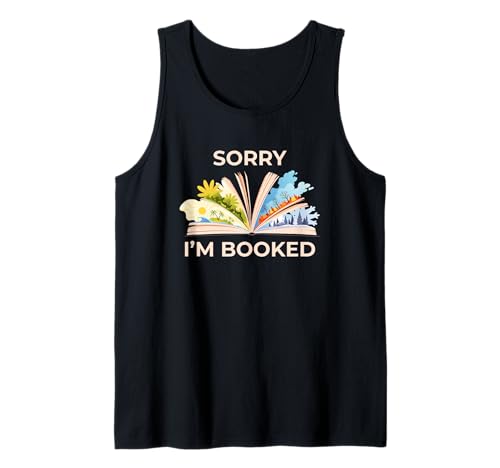 Leider Bin ich für Four Seasons Funny Book Girl gebucht Tank Top Leider Bin ich für Four Seasons Funny Book Girl gebucht Tank Top von Bookish Bookworm