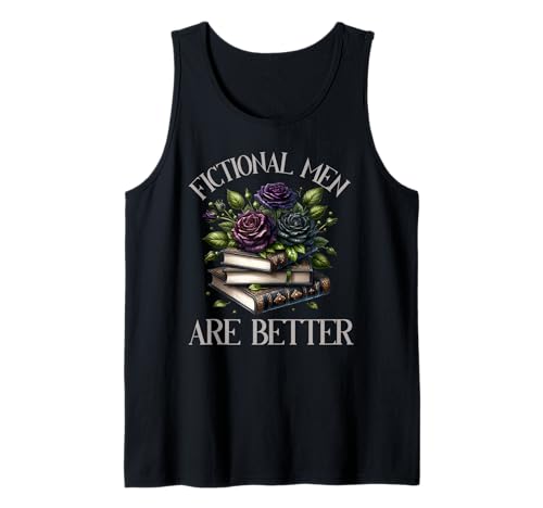 Dark Romance Fiktive Männer sind bessere Buchliebhaber Würzige Bücher Tank Top Dark Romance Fiktive Männer sind bessere Buchliebhaber Würzige Bücher Tank Top von Bookish Merch Gifts For Women