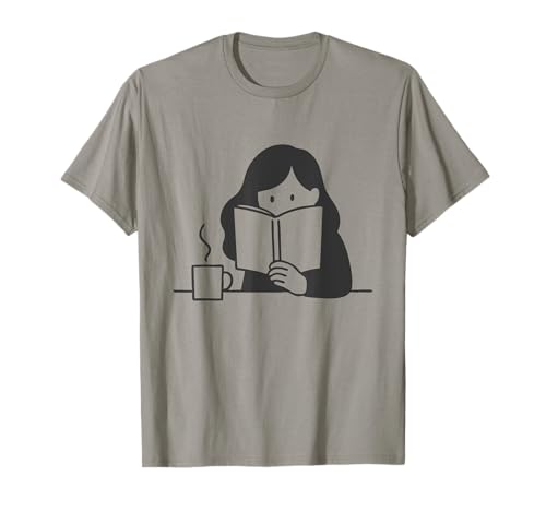 Reading Girl-Grafik für buchtrovertierte Lehrerinnen und Bibliothekarin T-Shirt Reading Girl-Grafik für buchtrovertierte Lehrerinnen und Bibliothekarin T-Shirt von Bookish Woman Reading Cute Graphic