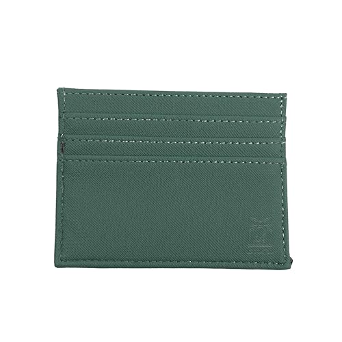 Bookjah Kartenetui Kreditkartenetui RFID Block kleine Geldbörse Damen Herren, Celadon, 10.5 cm * 7.7 cm * 0.5 cm, Casual von Bookjah