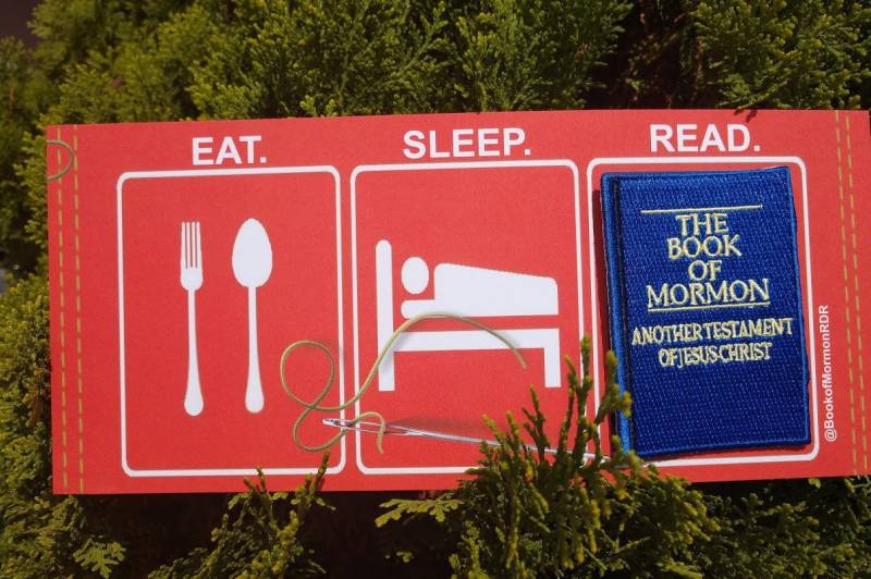 Aufnäher Book Of Mormon 3" Patch von BookofMormonReader