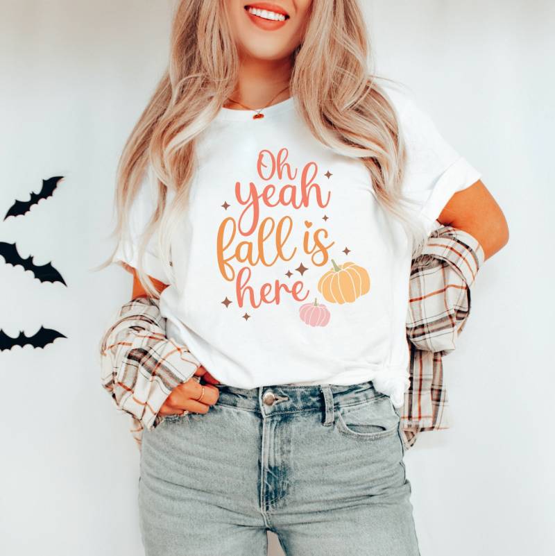 Herbst Tshirt Fall Pumpkin Quote - Pumpkinshirt Boho Kleidung Herbstliches Shirt Herbstmotiv Cottagecore-style von BooksandBotany