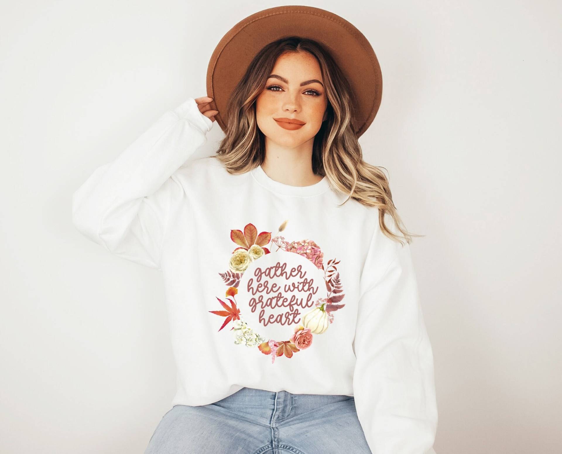 Sweatshirt Fall Pumpkin Zitat - Halloween Pullover Boho Kleidung Herbst Herbstmotiv Cottagecore/Sweater Sweatshirt Fall Pumpkin Zitat - Halloween Pullover Boho Kleidung Herbst Herbstmotiv Cottagecore/Sweater von BooksandBotany