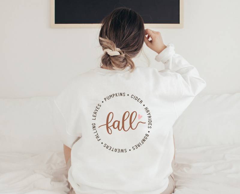 Sweatshirt Herbst Essentials - Fall Pullover Boho Kleidung Herbstliches Herbstmotiv Cottagecore von BooksandBotany