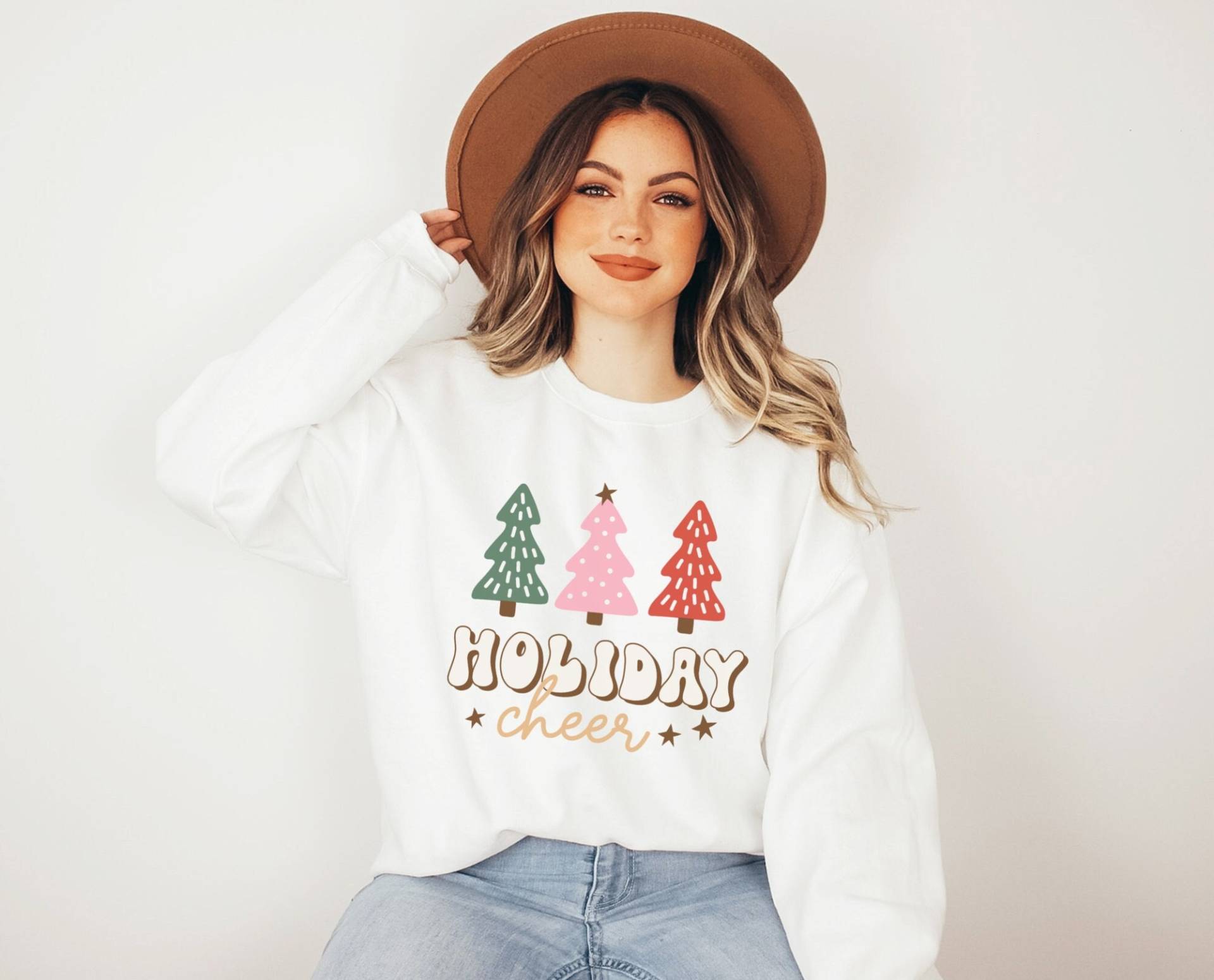 Weihnachten Pullover - Christmas Vibes Sweater Boho Kleidung Clothing Cute Sweatshirt Cottagecore-style Weihnachten Pullover - Christmas Vibes Sweater Boho Kleidung Clothing Cute Sweatshirt Cottagecore-style von BooksandBotany