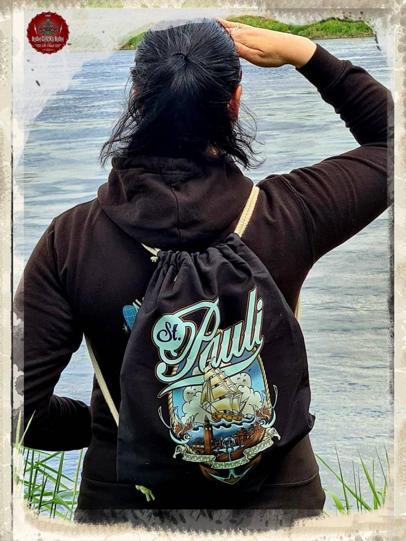 st. Pauli Segelschiff Gym Rucksack von BoomChickaBoomShop
