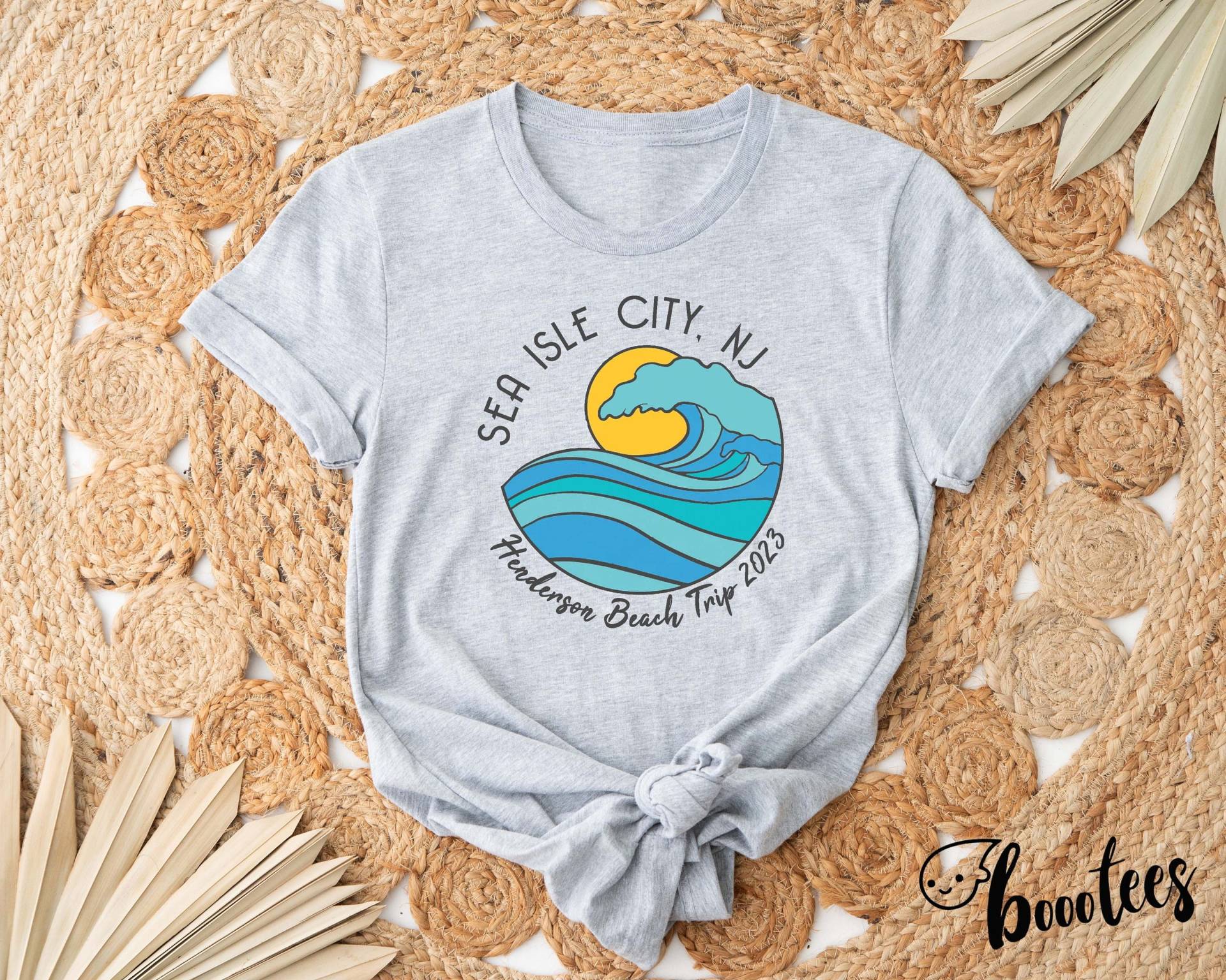 Urlaub Strand Shirts Passende Familie Benutzerdefinierte T-Shirt Männer Kinder Frauen-T-Shirt Junge Mädchen Kleinkind Kind Tank Top V-Ausschnitt von BoooTees