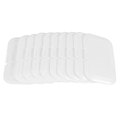 Booso 10 Stück Deckel wiederverwendbare Tücher für Neugeborene Deckel Feuchttücher Deckel für Toilettenpapier von Booso