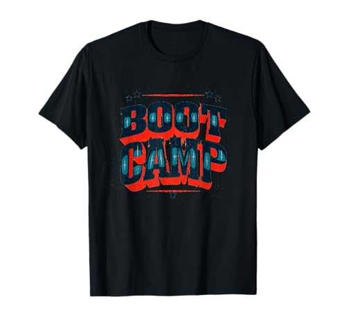 Tolles Bootcamp-Emblem für Erwachsene und Kinder T-Shirt Tolles Bootcamp-Emblem für Erwachsene und Kinder T-Shirt von Boot Camp Outfit