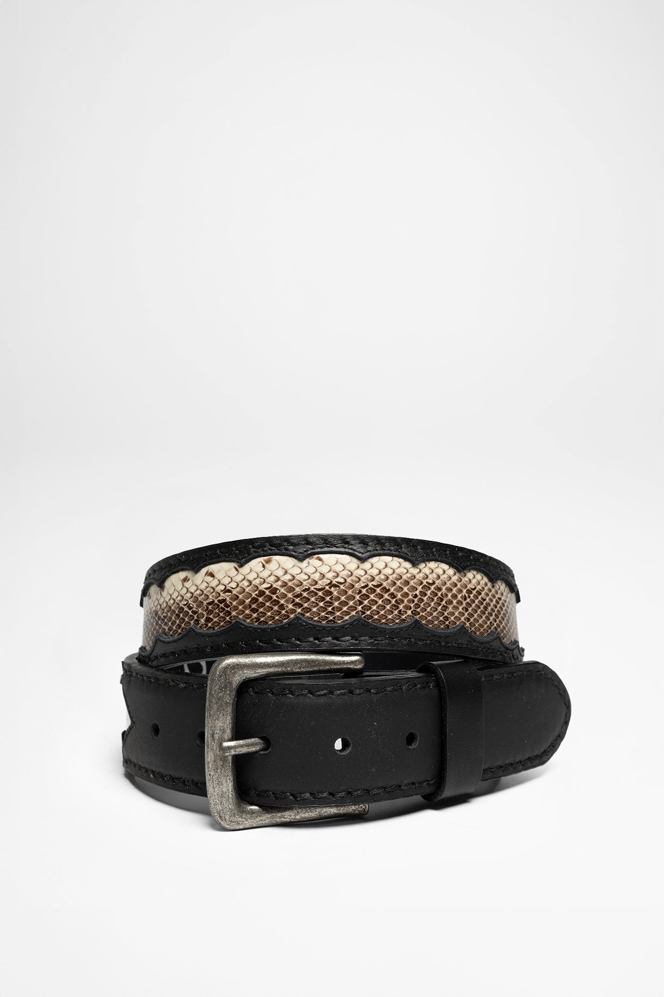 Boot Company CORDOBA PITON Unisex Schwarz Beige von Boot Company