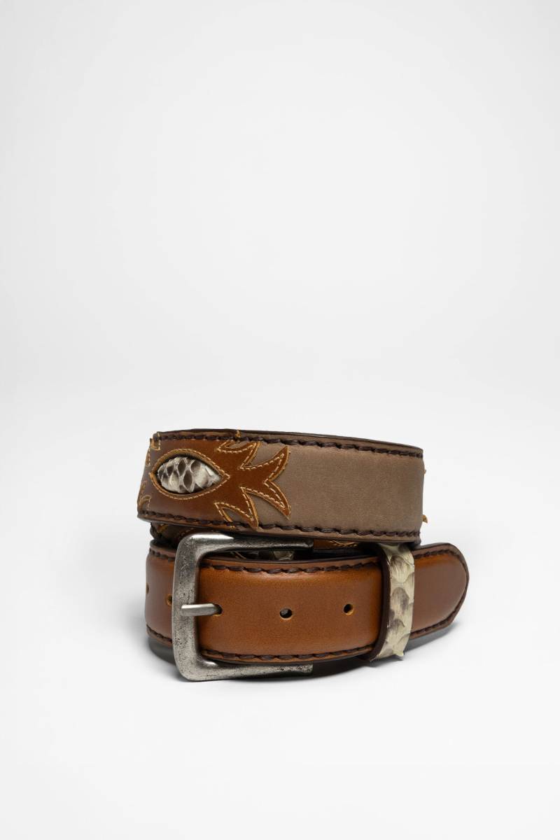 Boot Company SEVILLA PITON Unisex Braun Beige von Boot Company