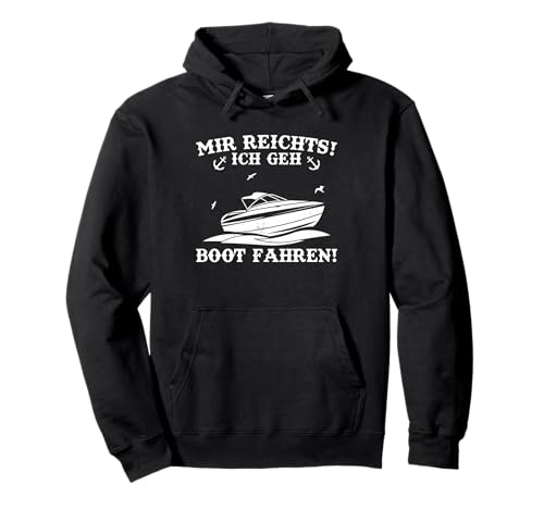 Kapitän Shirt Herren Boot Geschenk Nautik Motorboot Pullover Hoodie von Boot Kapitän Geschenke & Boot Geschenk Herren