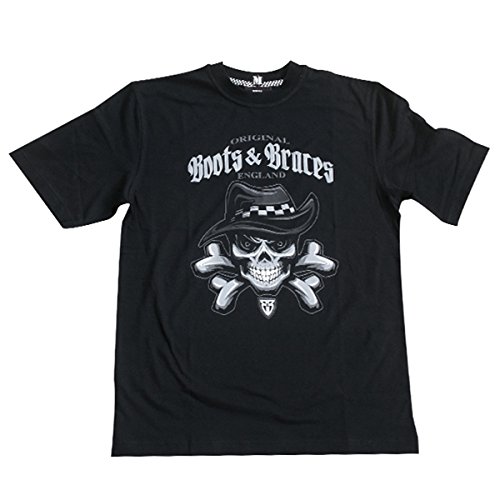Boots & Braces - Skull II T-Shirt Größe XL von Boots & Braces