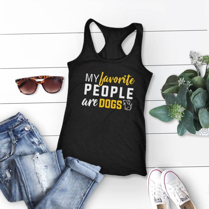 Hunde Tank Top Für Frauen | Lustiger Spruch Top, Süßes Womens Tank, Lady Hundebesitzer Geschenk, Liebhaber Shirt Sind Meine Lieblingsmenschen Hunde Tank Top Für Frauen | Lustiger Spruch Top, Süßes Womens Tank, Lady Hundebesitzer Geschenk, Liebhaber Shirt Sind Meine Lieblingsmenschen von BootsTees