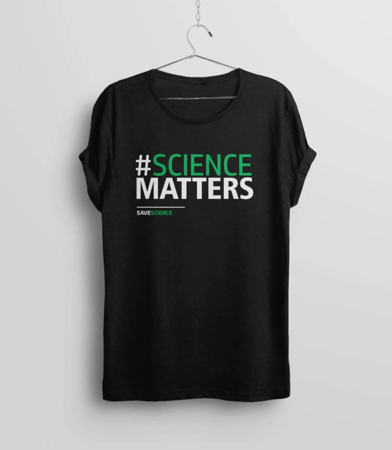 Science Matters T-Shirt Bootstees Pro Wissenschafts-Grafik-T-Shirt Mit Zitat von BootsTees