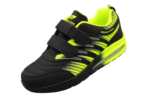 Bootsland 304 Damen Herren Klett Sportschuhe Sneaker Turnschuhe Freizeit, Schuhgröße:36 von Bootsland