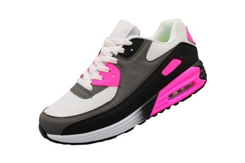 Bootsland 137 Neon Turnschuhe Schuhe Sneaker Sportschuhe Neu Damen, Schuhgröße:36 von Bootsland