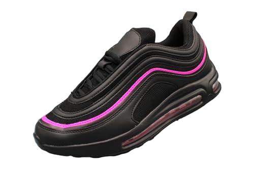 Bootsland 211 Luftpolster Turnschuhe Schuhe Sneaker Sportschuhe Damen, Schuhgröße:38 von Bootsland