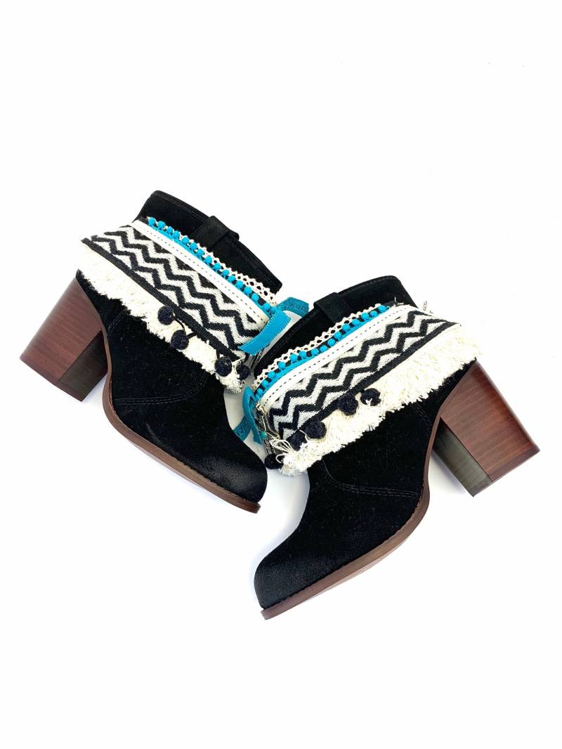 Verstellbare Western-Bootmanschetten Stiefelettenschmuck von Bootsologie