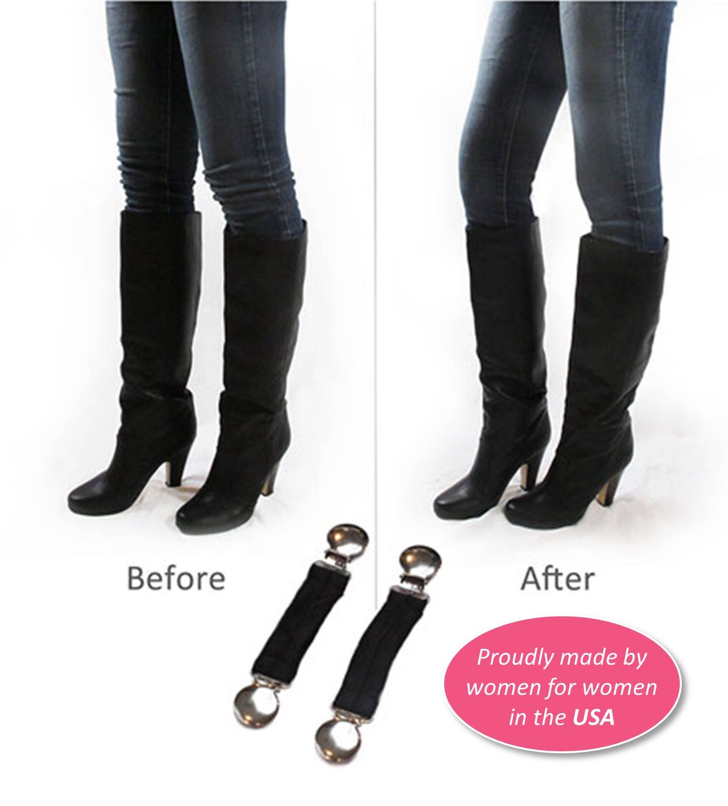 Boot Snugs 2Er-Pack | 7, 5 cm Und 12, 5 cm Hosen Steigbügel, Riemen, Clips, Steigbügel-Keep Jeans Snug in Ihre Stiefel | 3 Farben Erhältlich Boot Snugs 2Er-Pack | 7, 5 cm Und 12, 5 cm Hosen Steigbügel, Riemen, Clips, Steigbügel-Keep Jeans Snug in Ihre Stiefel | 3 Farben Erhältlich von BoottiqueInc