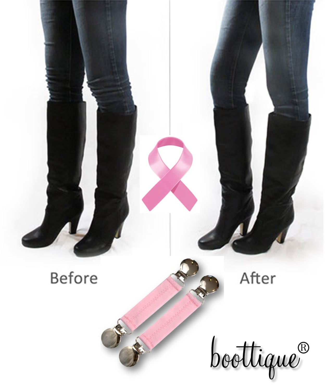 Pinke Boot Snugs Brustkrebsbewusstsein Hosenclips, Hosengurte, Stiefelgurte, Hosensteigbügel - Halten Die Hosen Und Jeans in Ihren Stiefeln Fest Pinke Boot Snugs Brustkrebsbewusstsein Hosenclips, Hosengurte, Stiefelgurte, Hosensteigbügel - Halten Die Hosen Und Jeans in Ihren Stiefeln Fest von BoottiqueInc